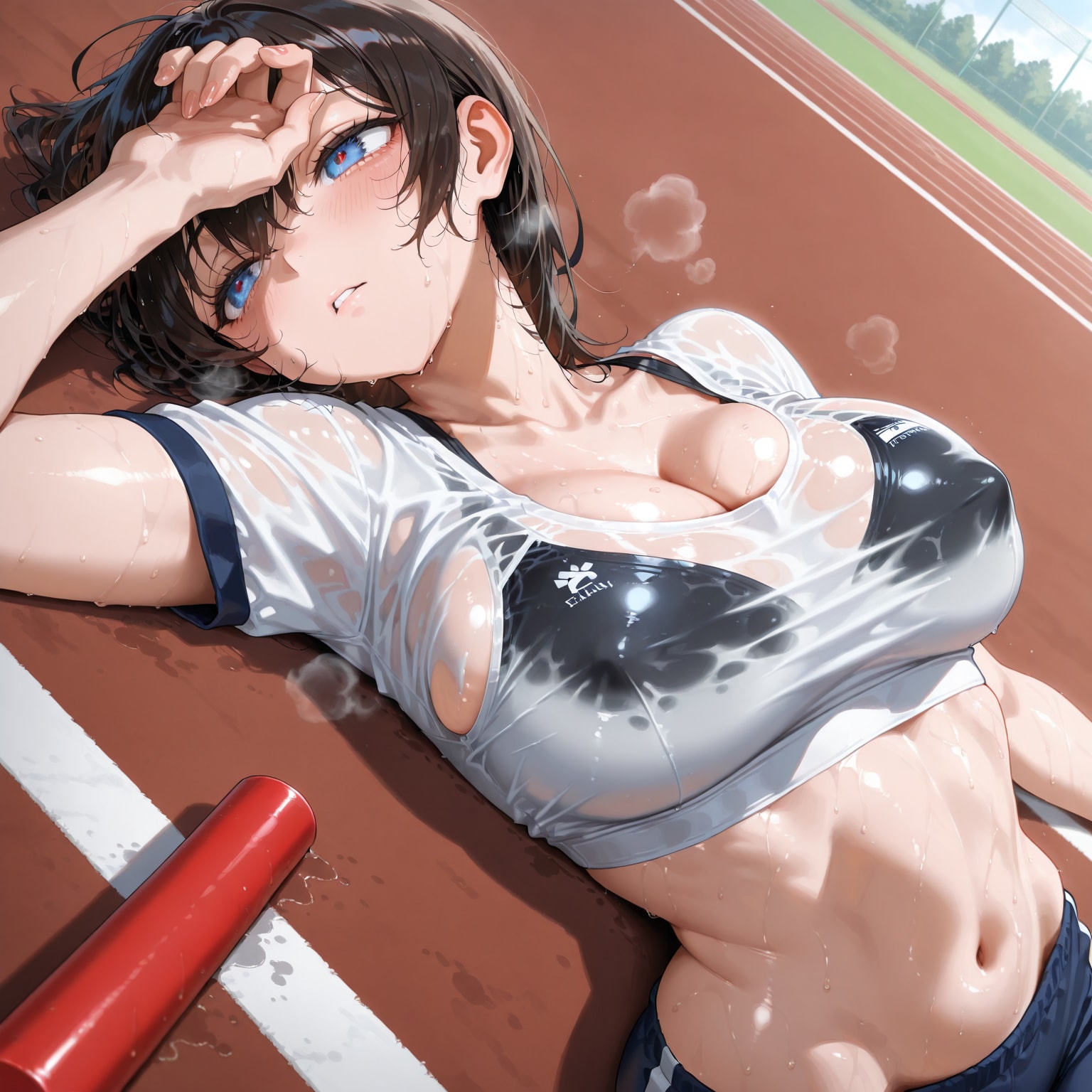 全力疾走した運動ちゃん