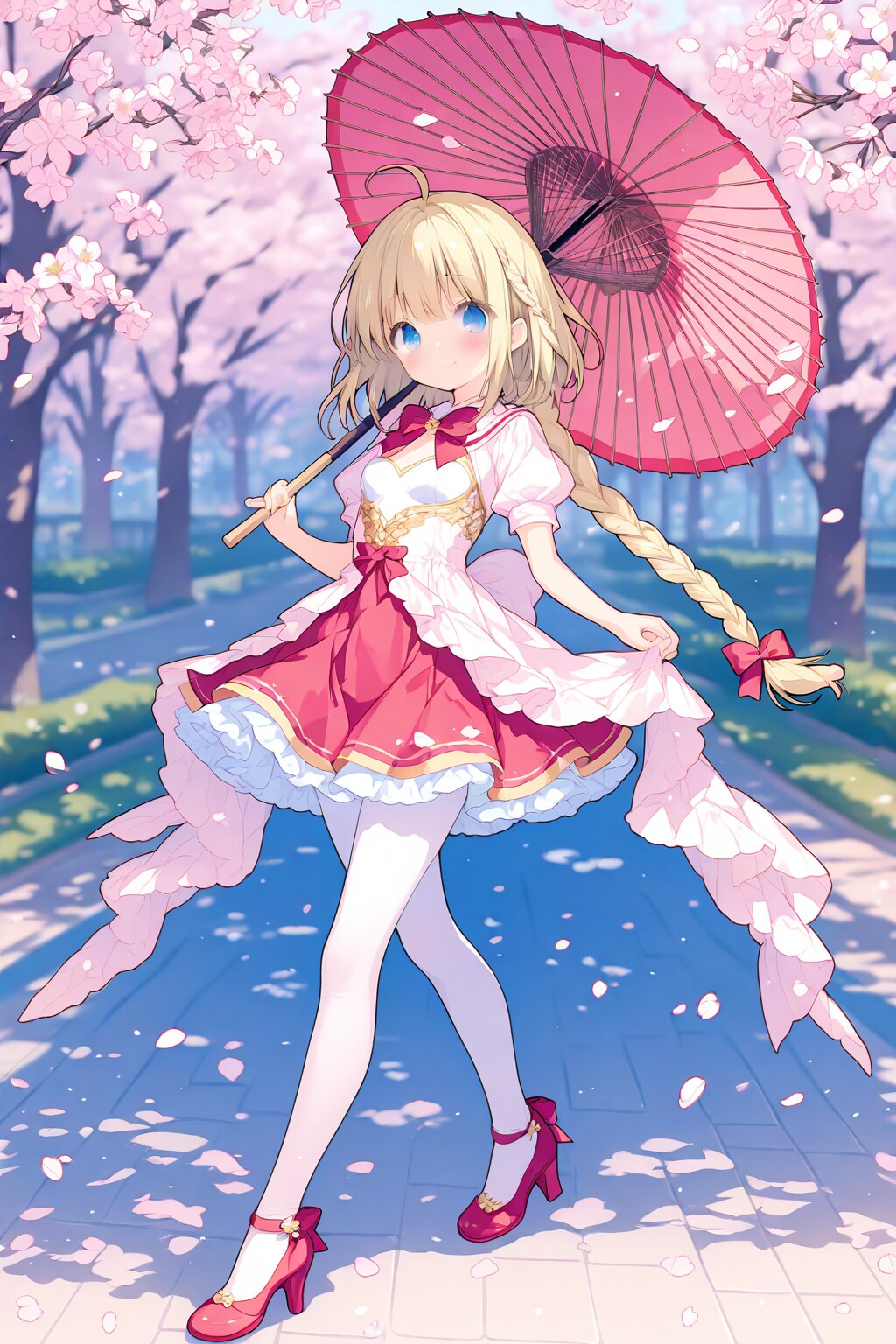 和傘シングルブレイドちゃん