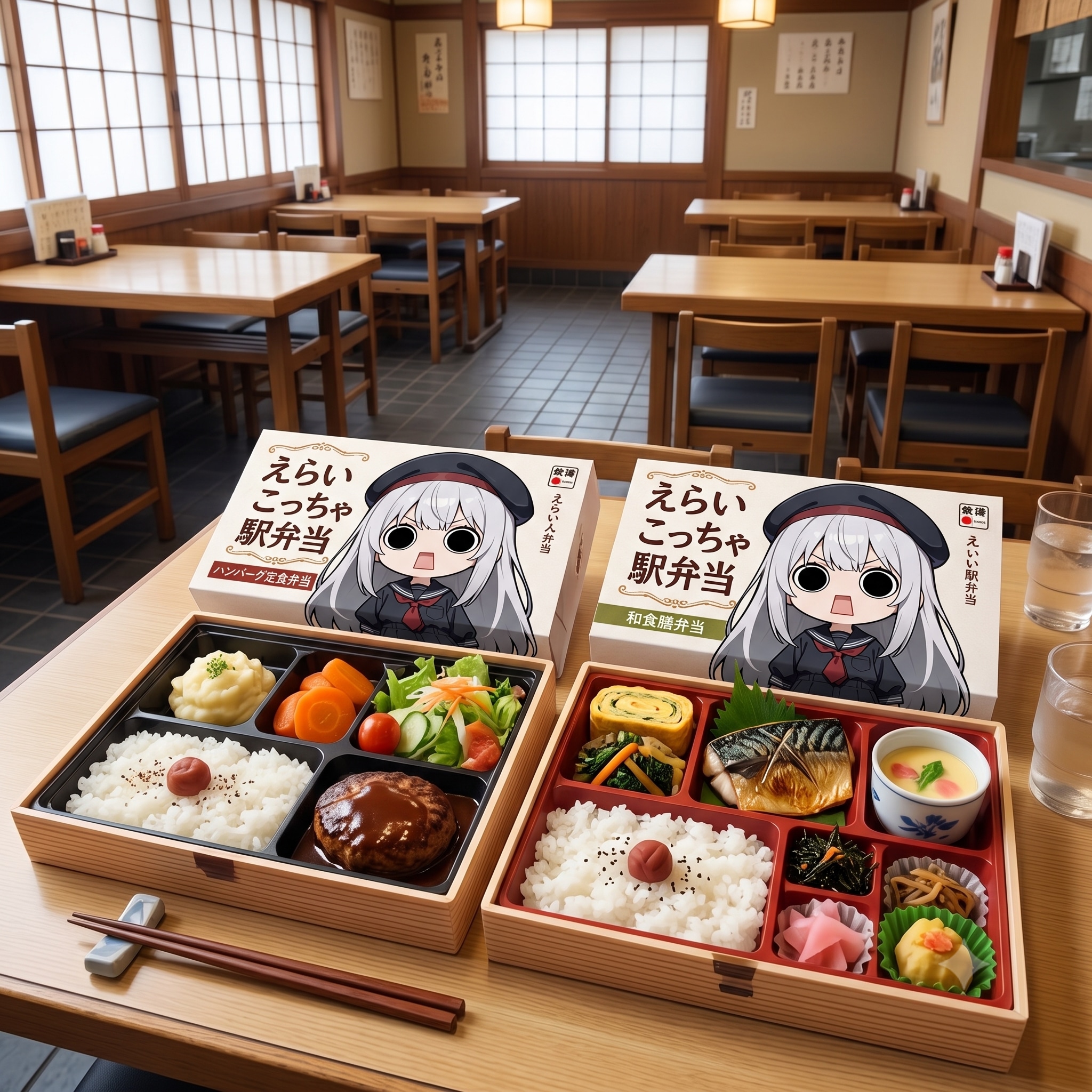 摩訶不思議食堂のえらいこっちゃ嬢印駅弁当