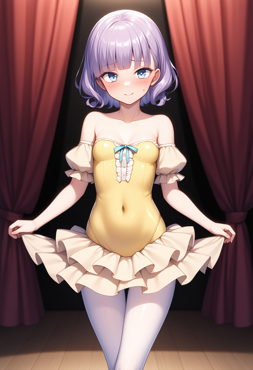 とある魔法少女モチーフ・発表会用レオタード・２