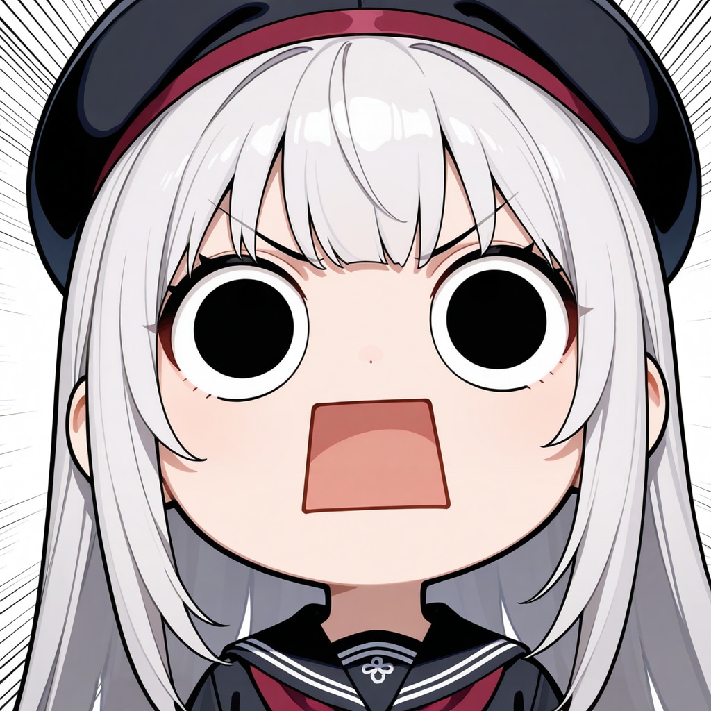 見切れるほど顔面どアップしてしまいよったえらいこっちゃ嬢