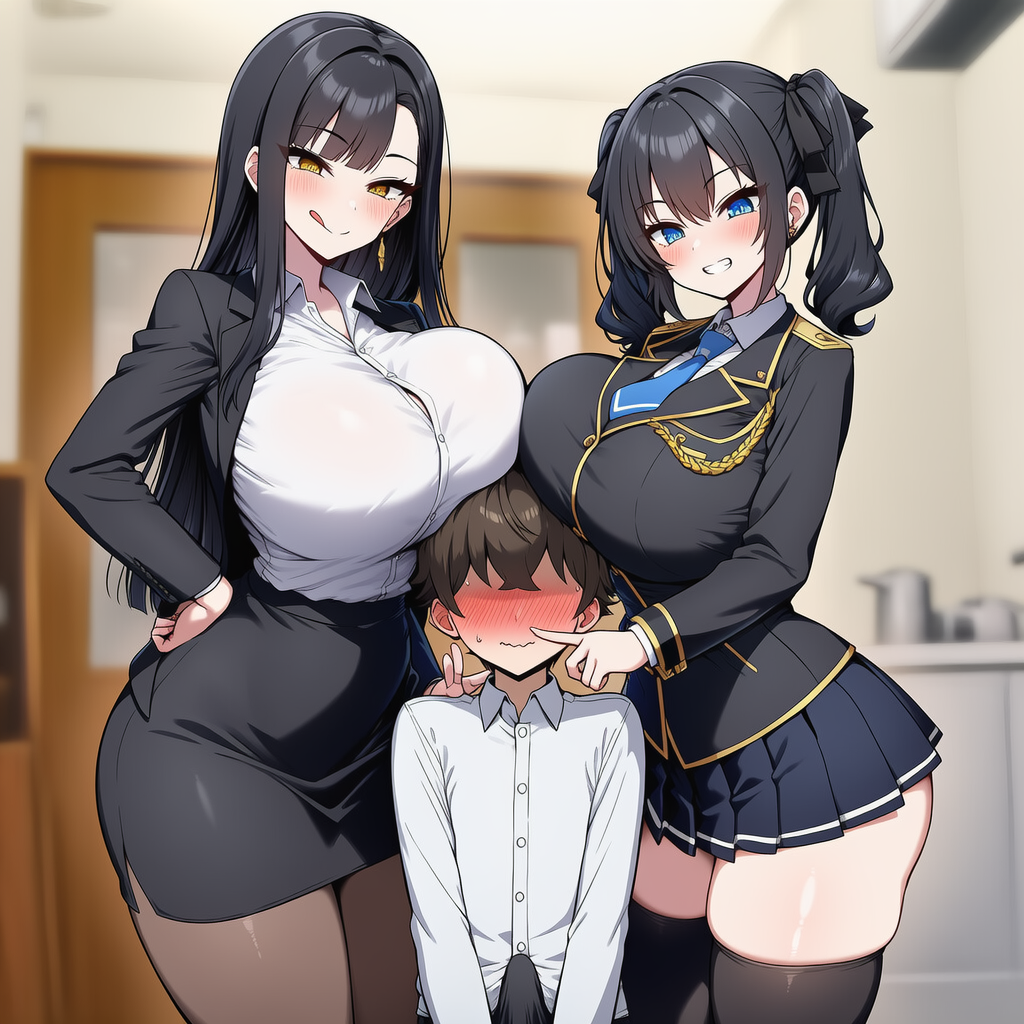 姉妹の遊び(近所のショタ)