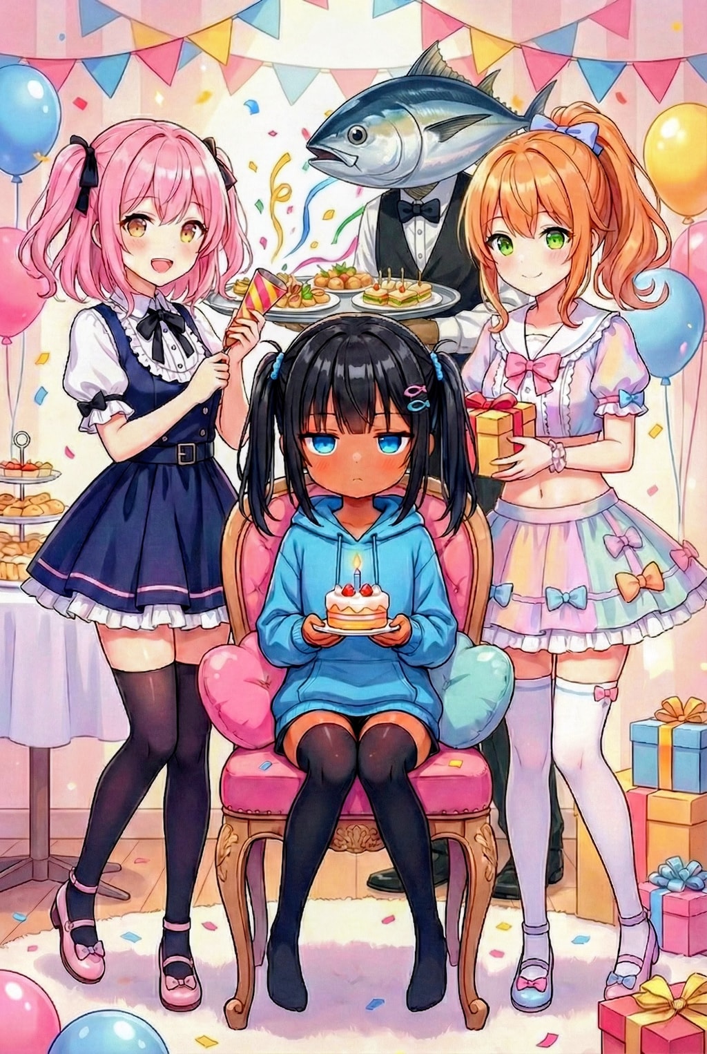 アグロ🐟️さん1周年をおもてなし