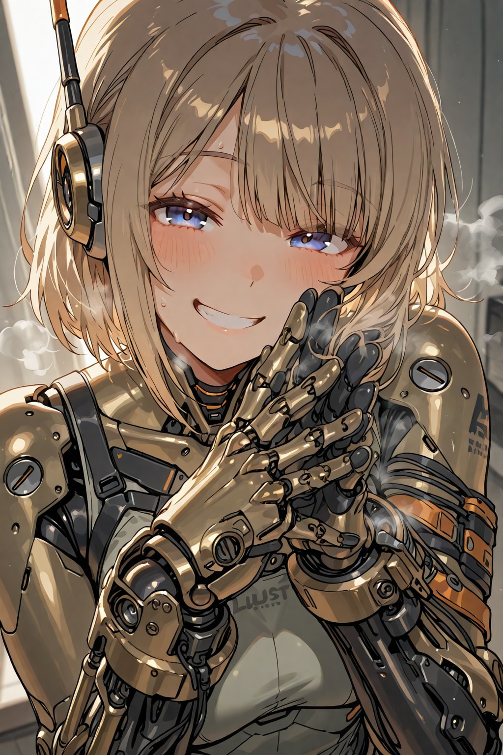 タチの悪そうなサイボーグ女