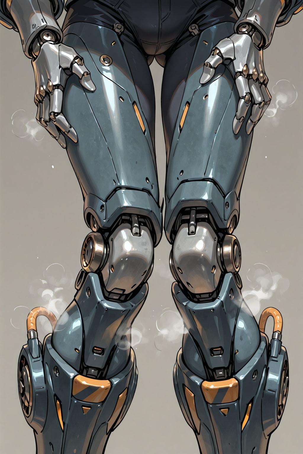 タチの悪そうなサイボーグ女