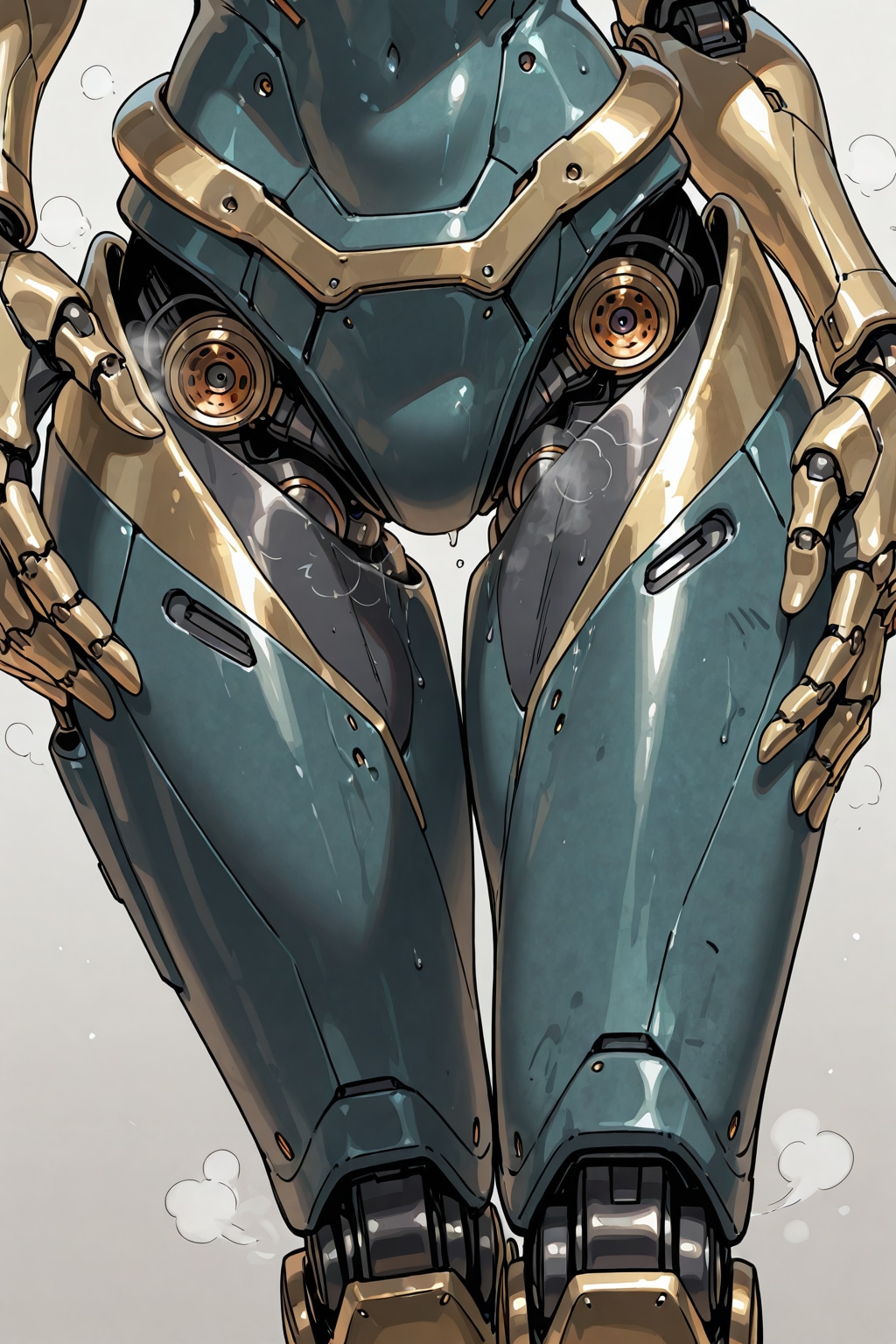 タチの悪そうなサイボーグ女