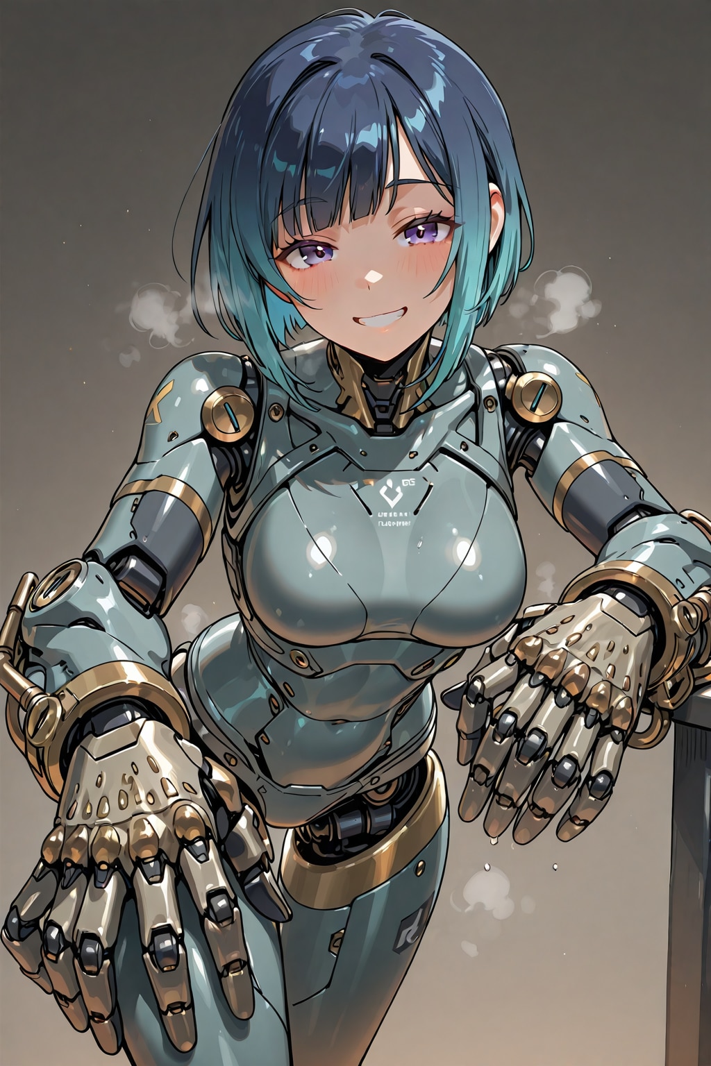 タチの悪そうなサイボーグ女