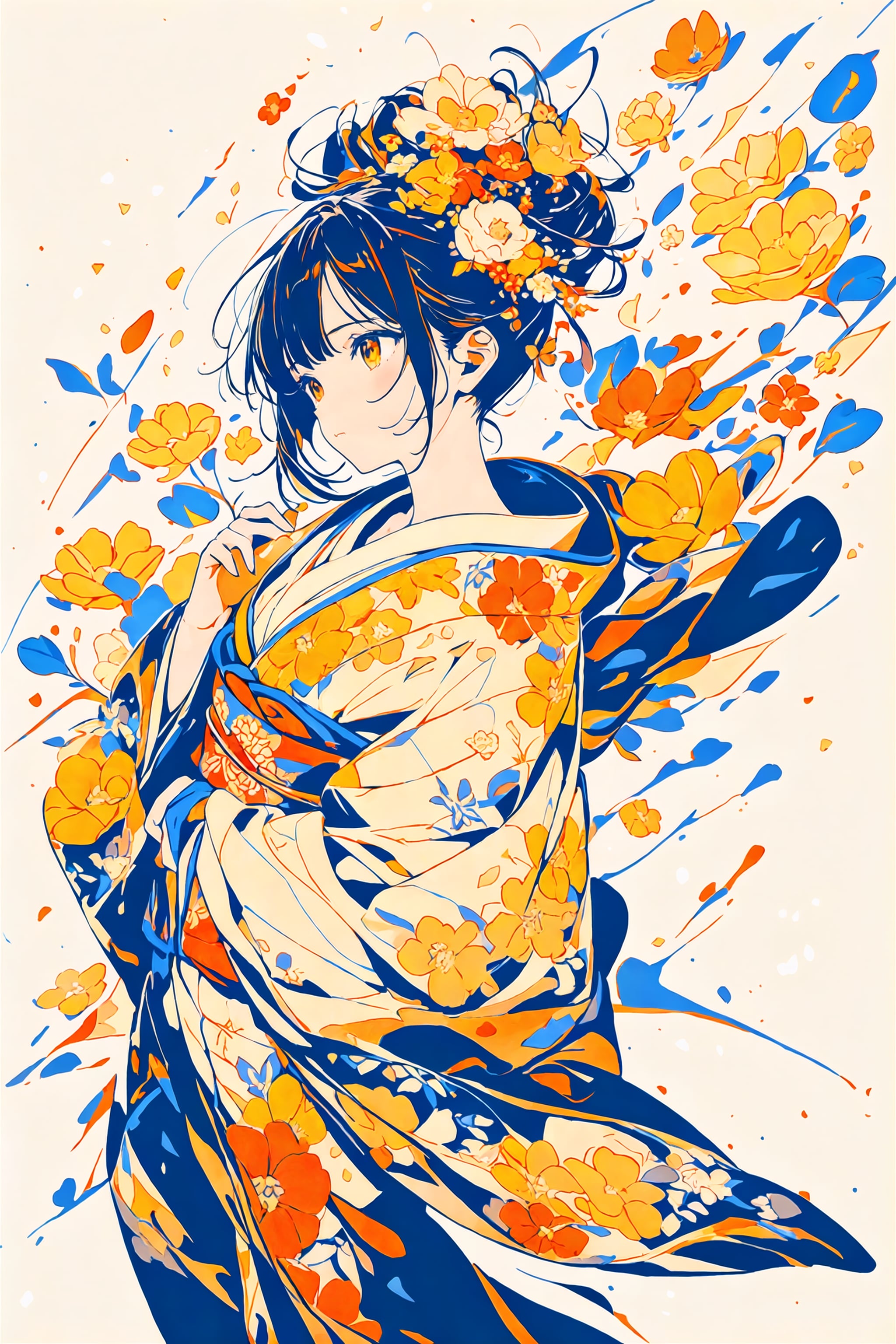 はなきもの | の人気AIイラスト・グラビア