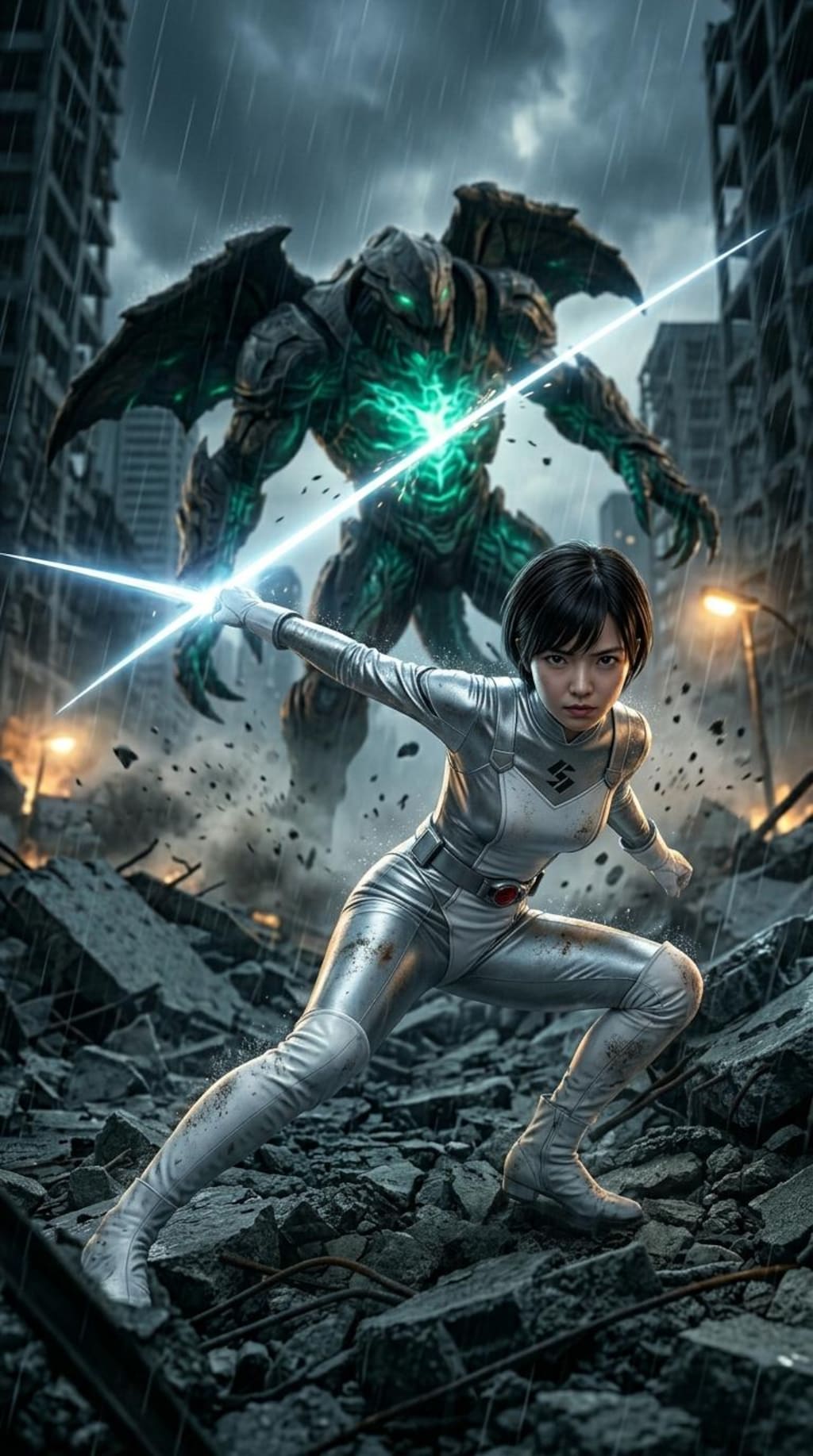 シルバーセラフィア戦闘シーン