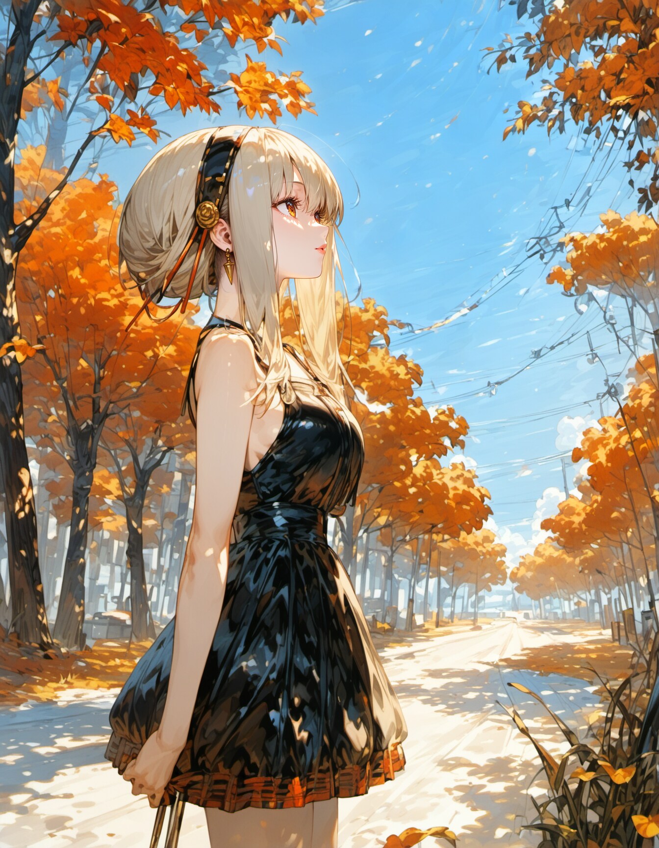 from the side | の人気AIイラスト・グラビア