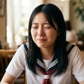 お父さん...苦い...マズイ...やだよっつ！ 4枚目