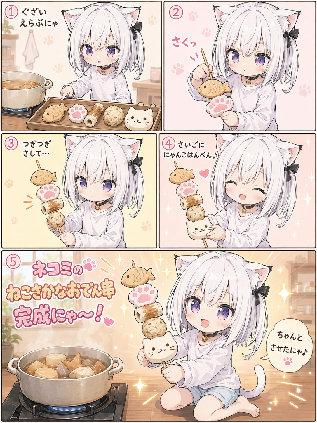 ネコミのねこさかなおでん🍢 | の人気AIイラスト・グラビア
