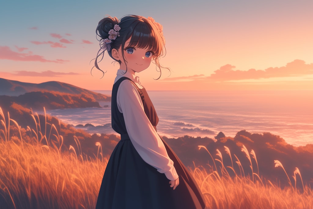 夕暮れのおだんごちゃん🍡✨197