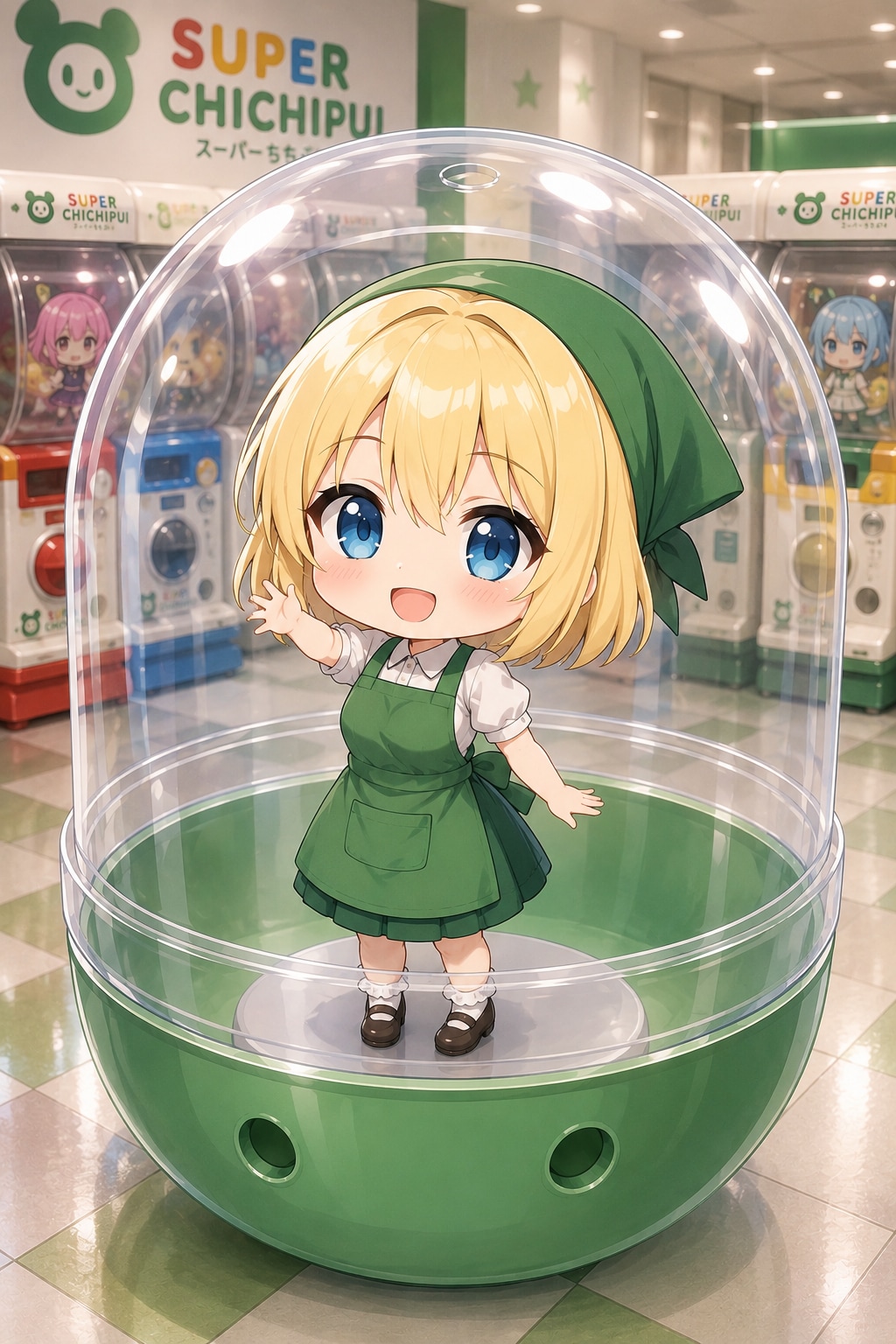 UL新モデルWHOLEちゃんをカプセルに入れたよ