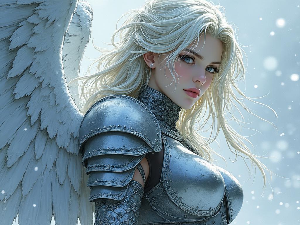 物憂げな天使 | の人気AIイラスト・グラビア