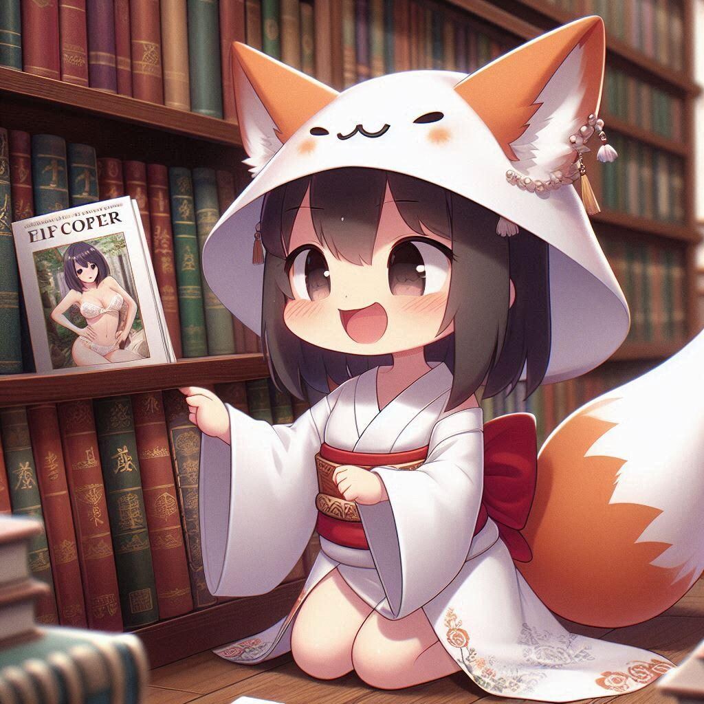 オキツネ神社でお宝発見！