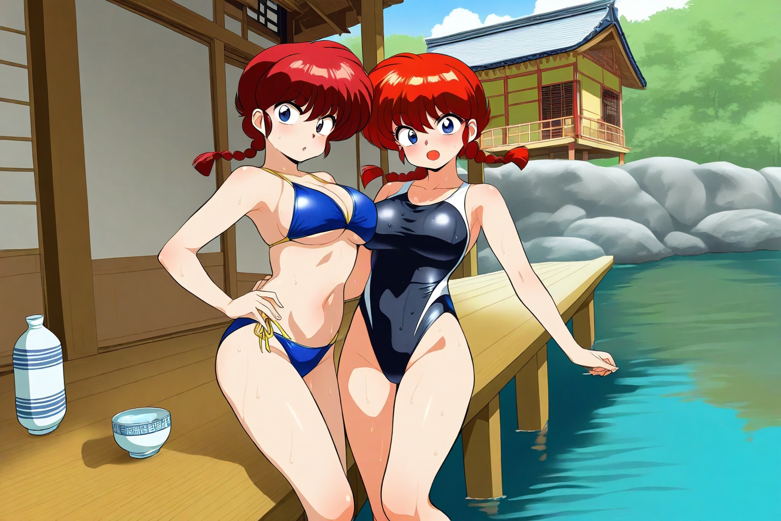 響良い子とらんまのアリバイ写真