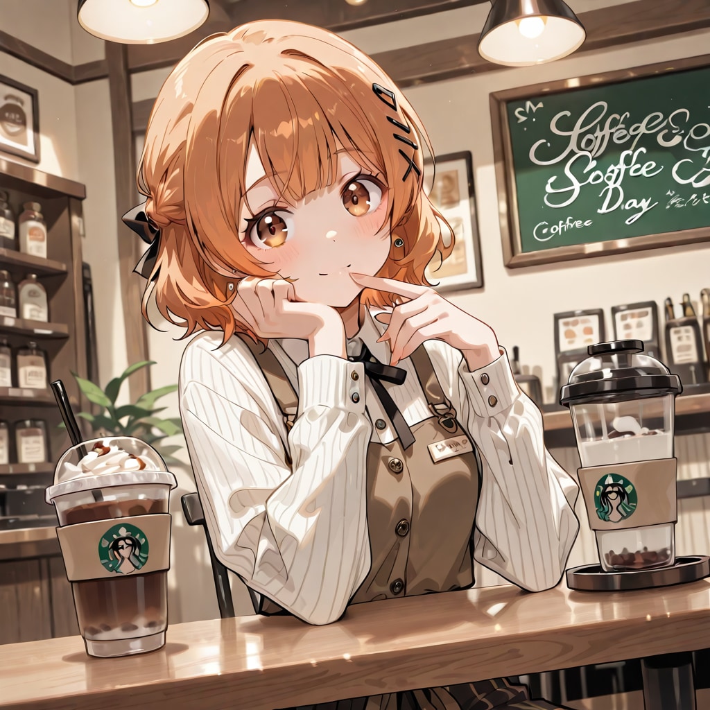 No.227 喫茶店の日 | の人気AIイラスト・グラビア