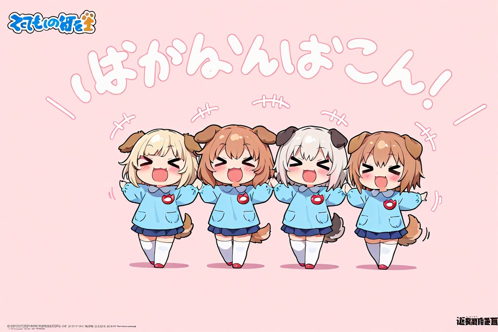 いぬみみようちえんじの絶対領域