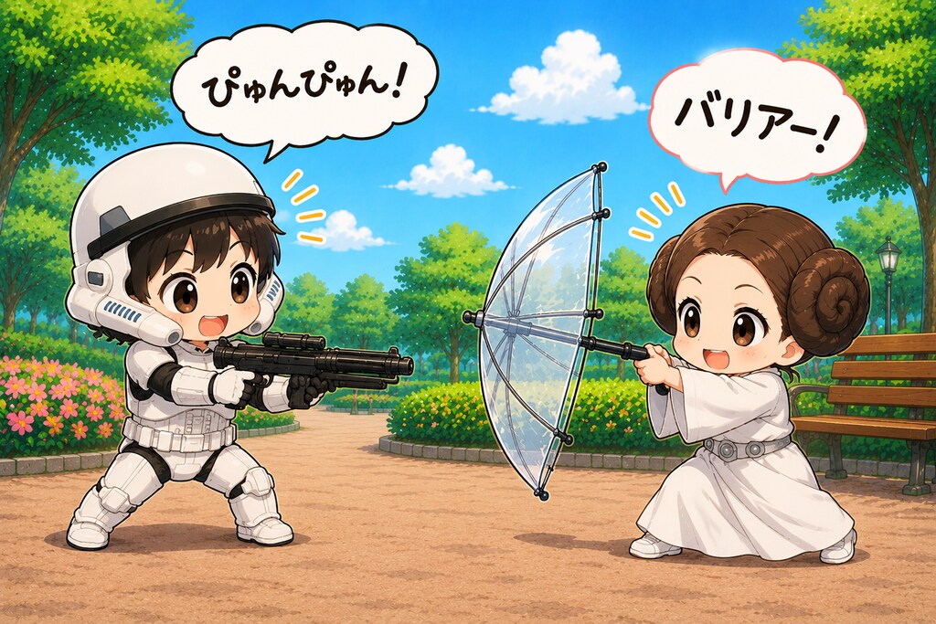傘バトル