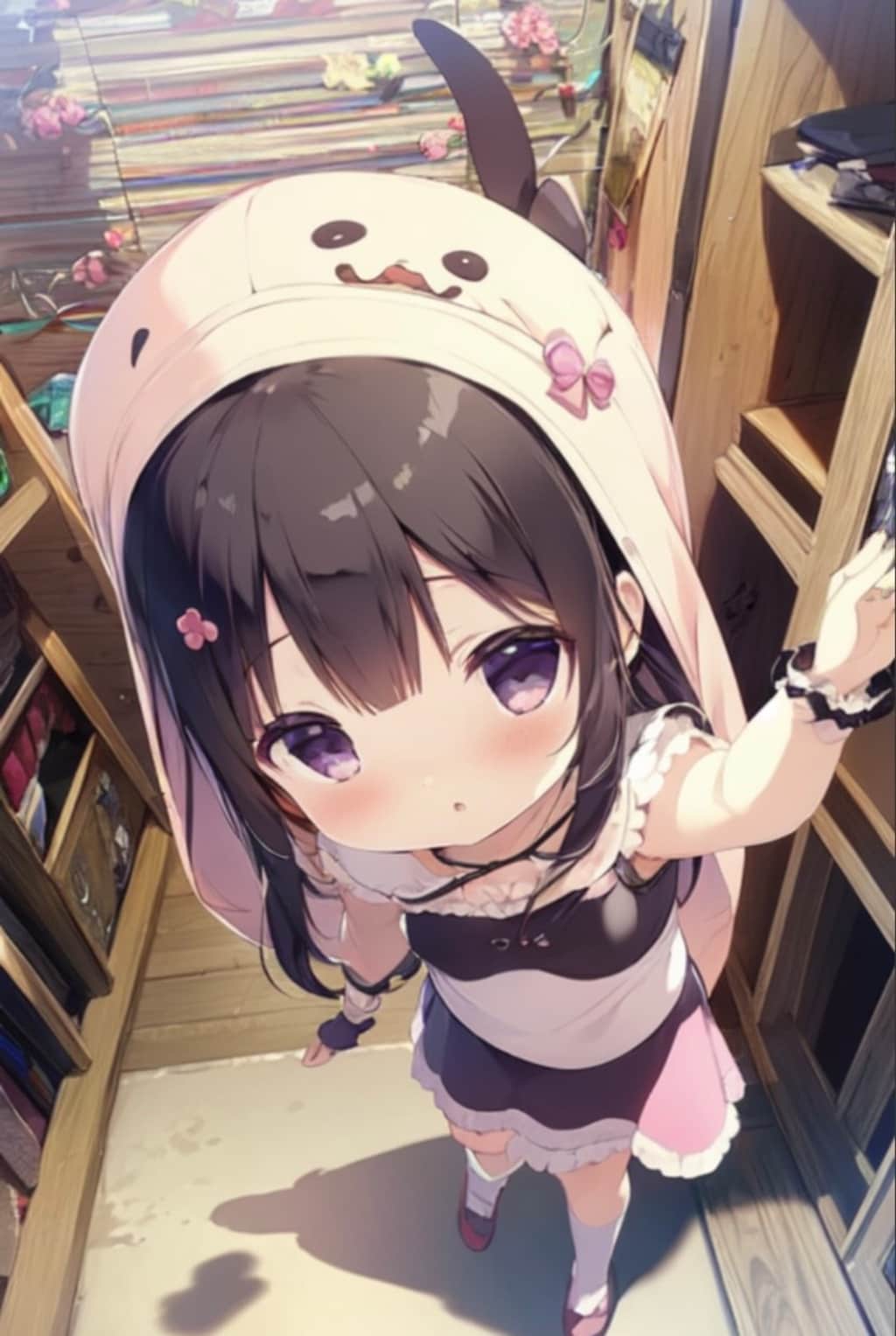 黒髪少女