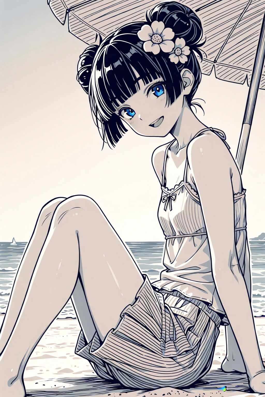 かおるのおだんごちゃんスケッチ２０ | の人気AIイラスト・グラビア