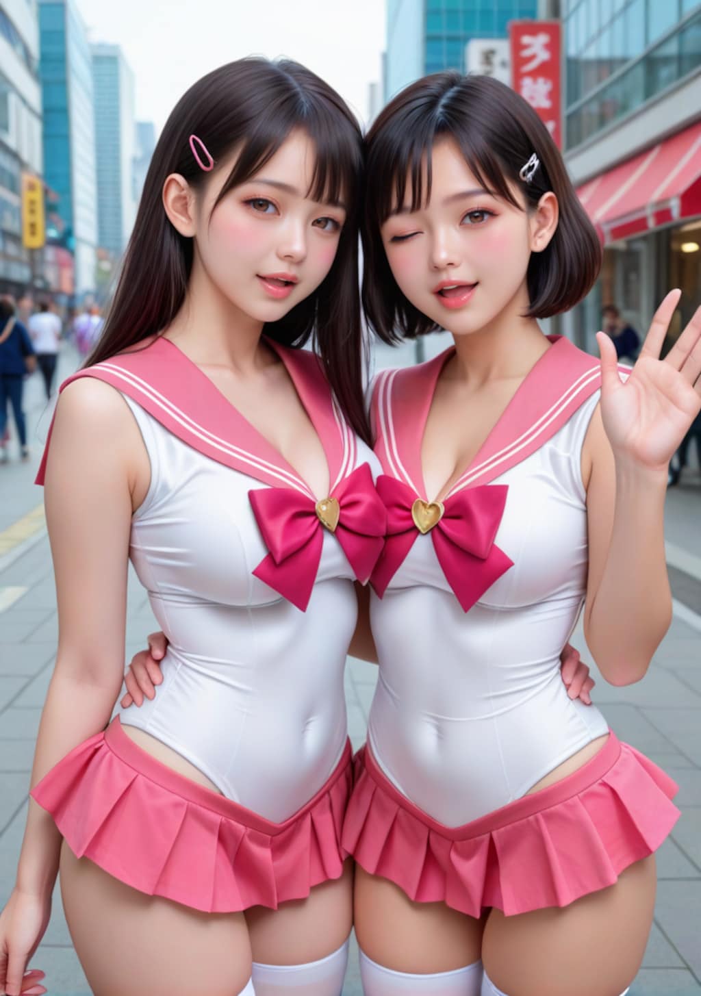 少しHなコンパニオン女子