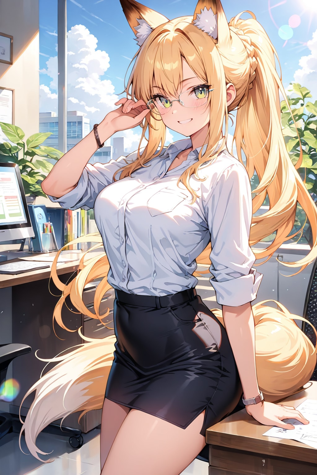 今日のきつね