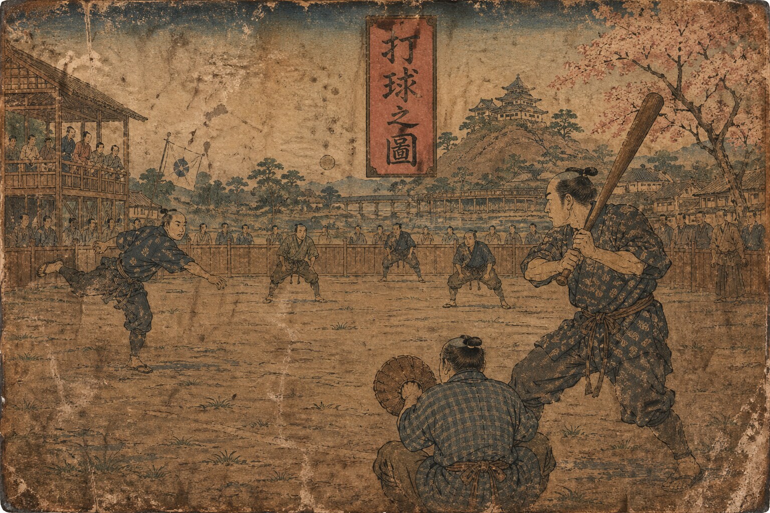 江戸に野球があったら