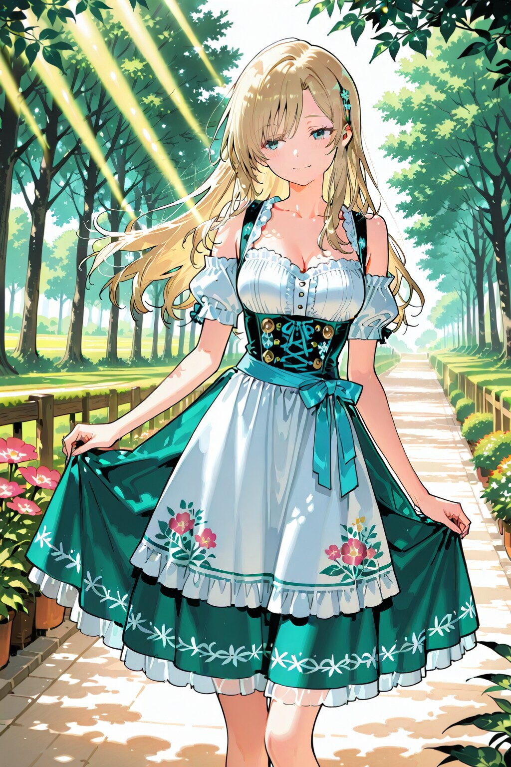 ディアンドル | の人気AIイラスト・グラビア