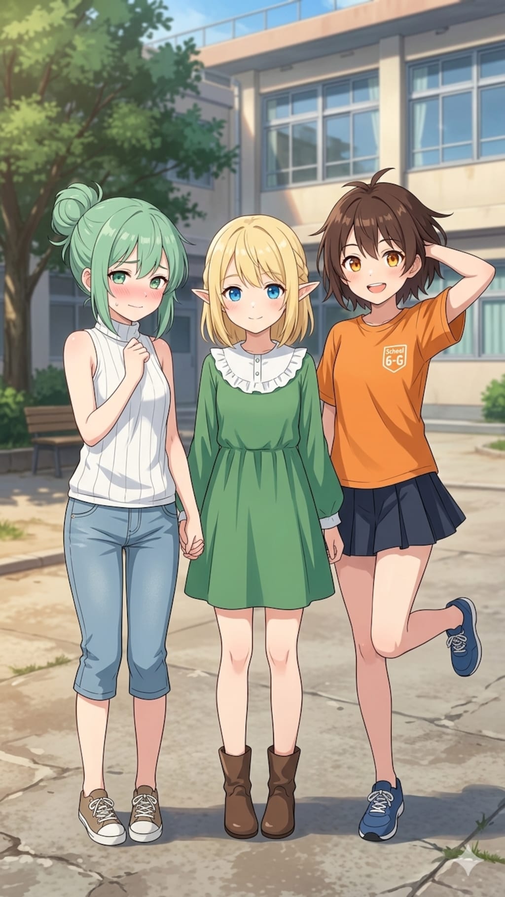 修学旅行のバスガイドさん