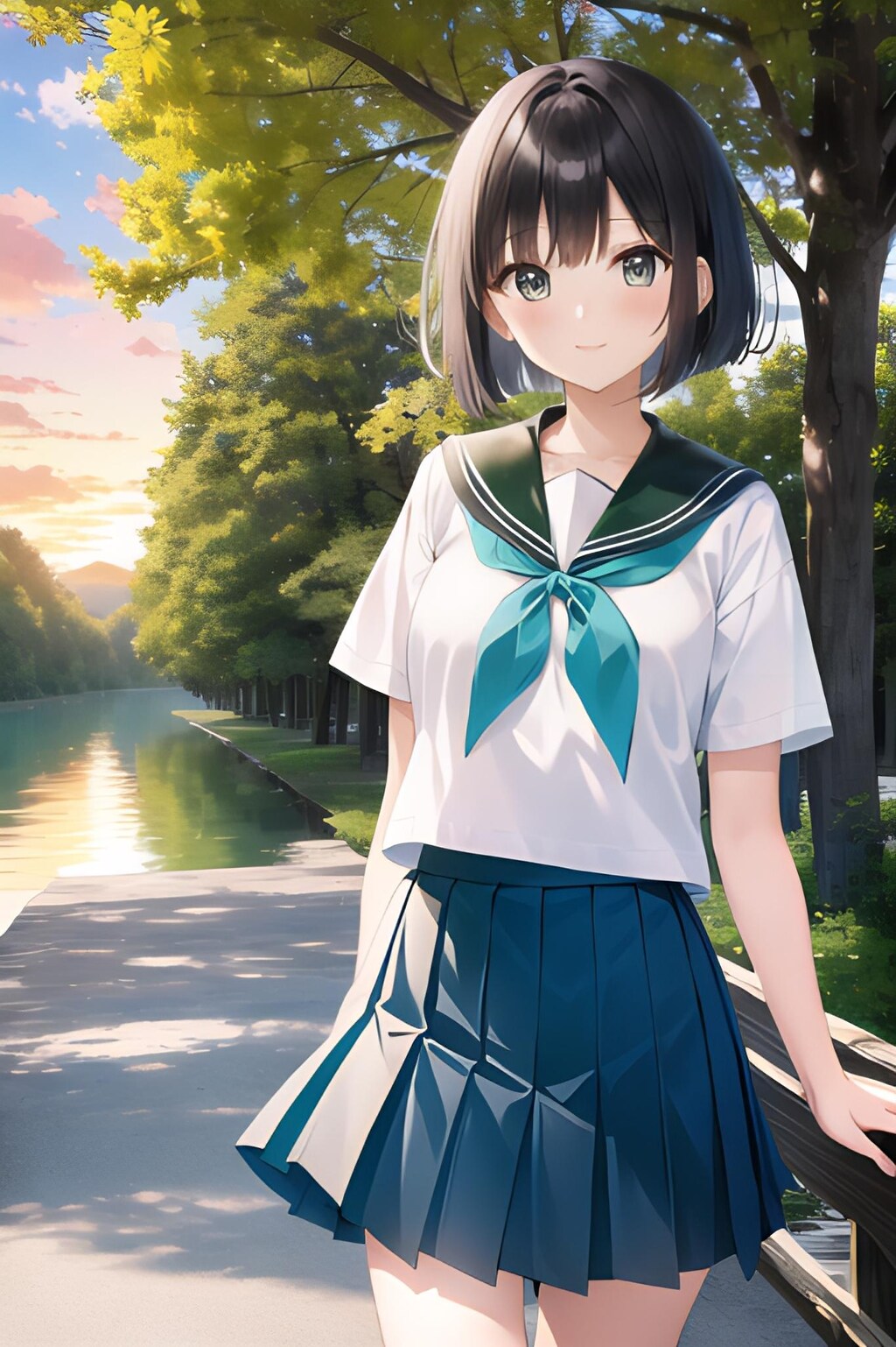 秋風吹く