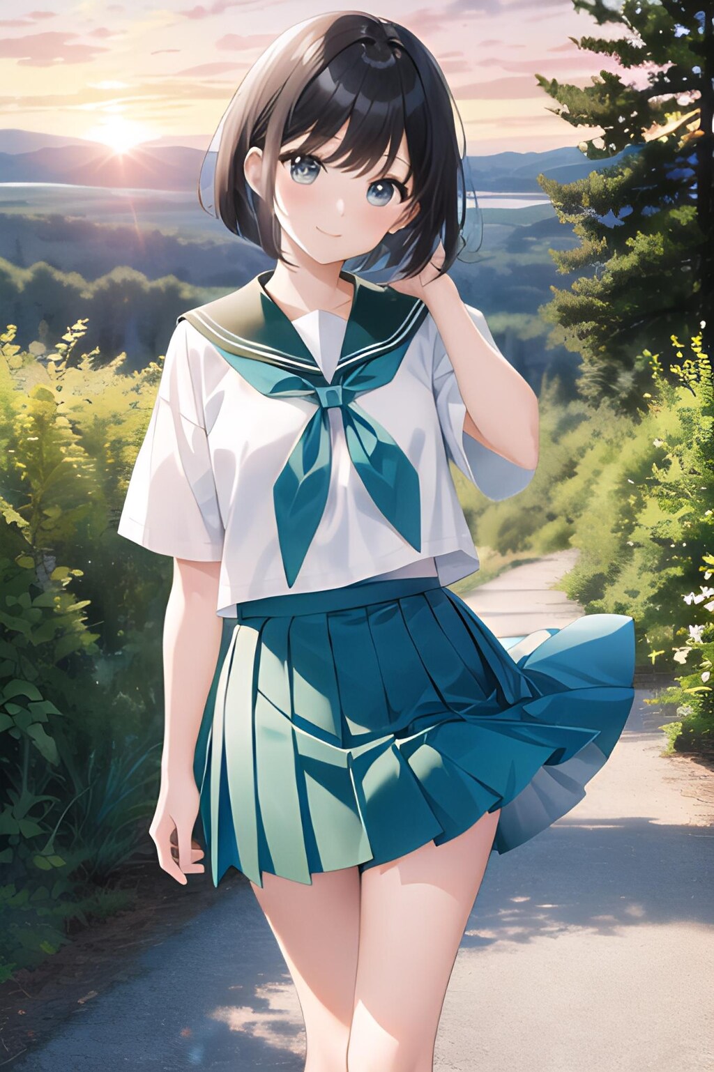 秋風吹く