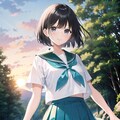 秋風吹く 2枚目