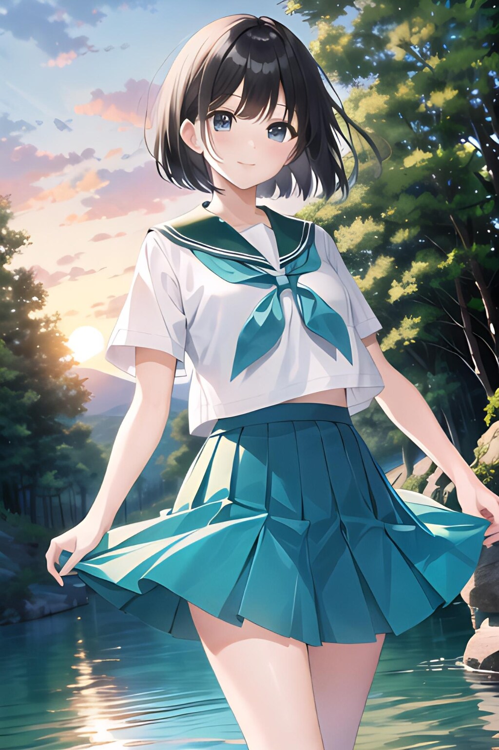 秋風吹く