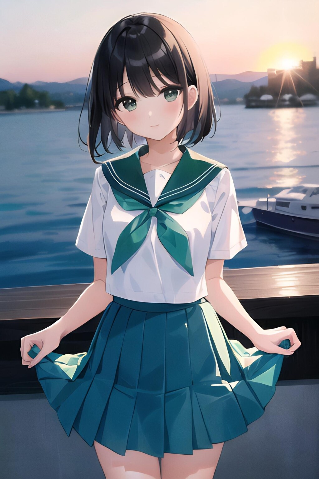 秋風吹く