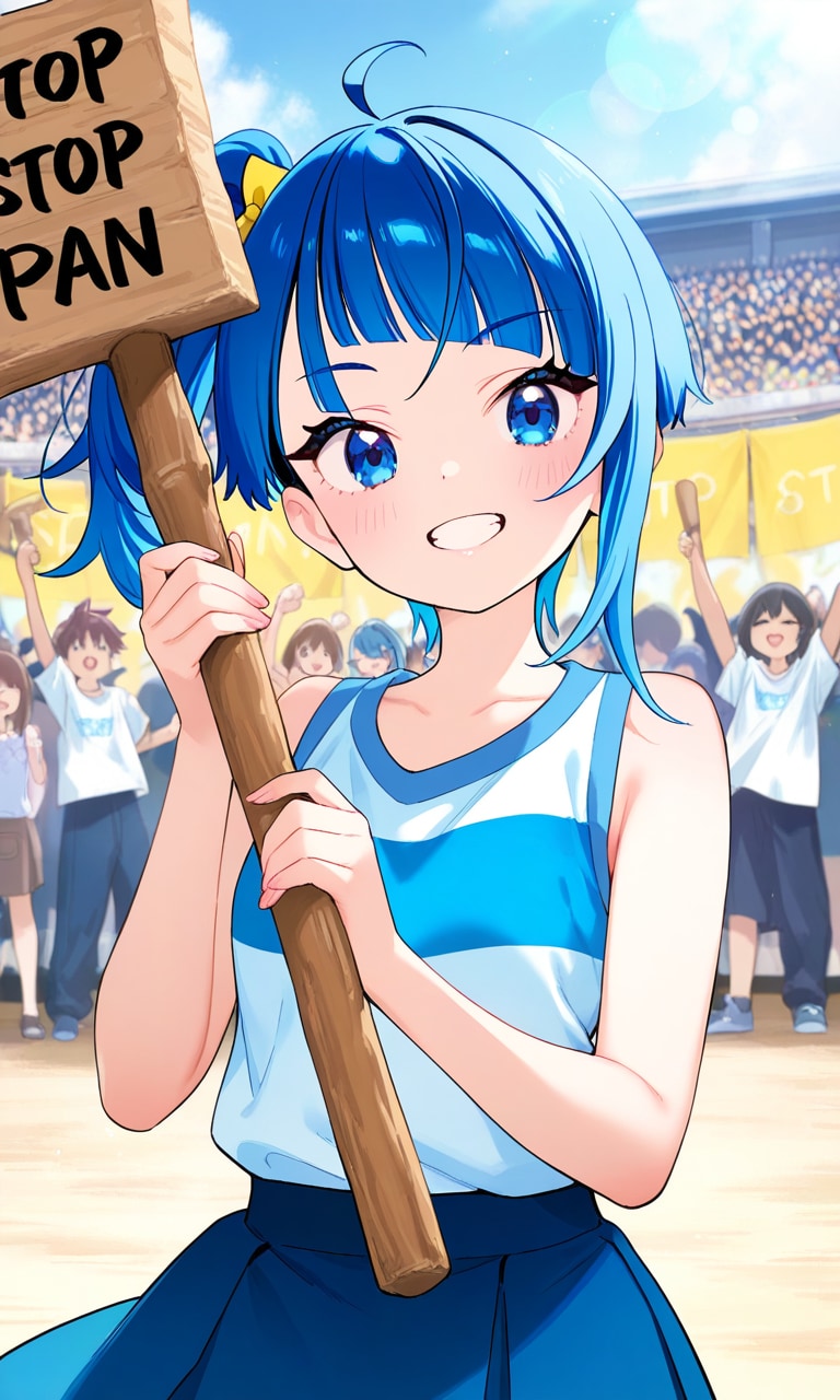 抗議デモ・ソラちゃん。 | の人気AIイラスト・グラビア