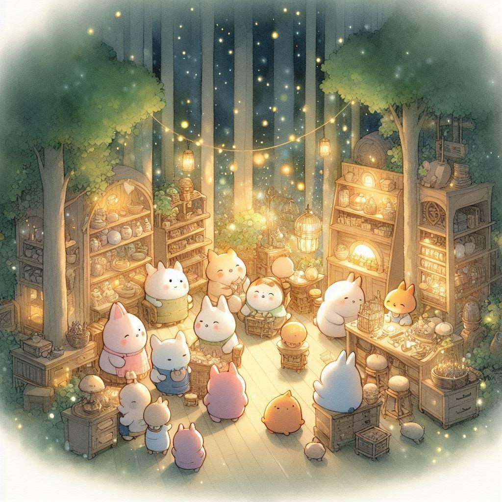 森の中の家具屋さん