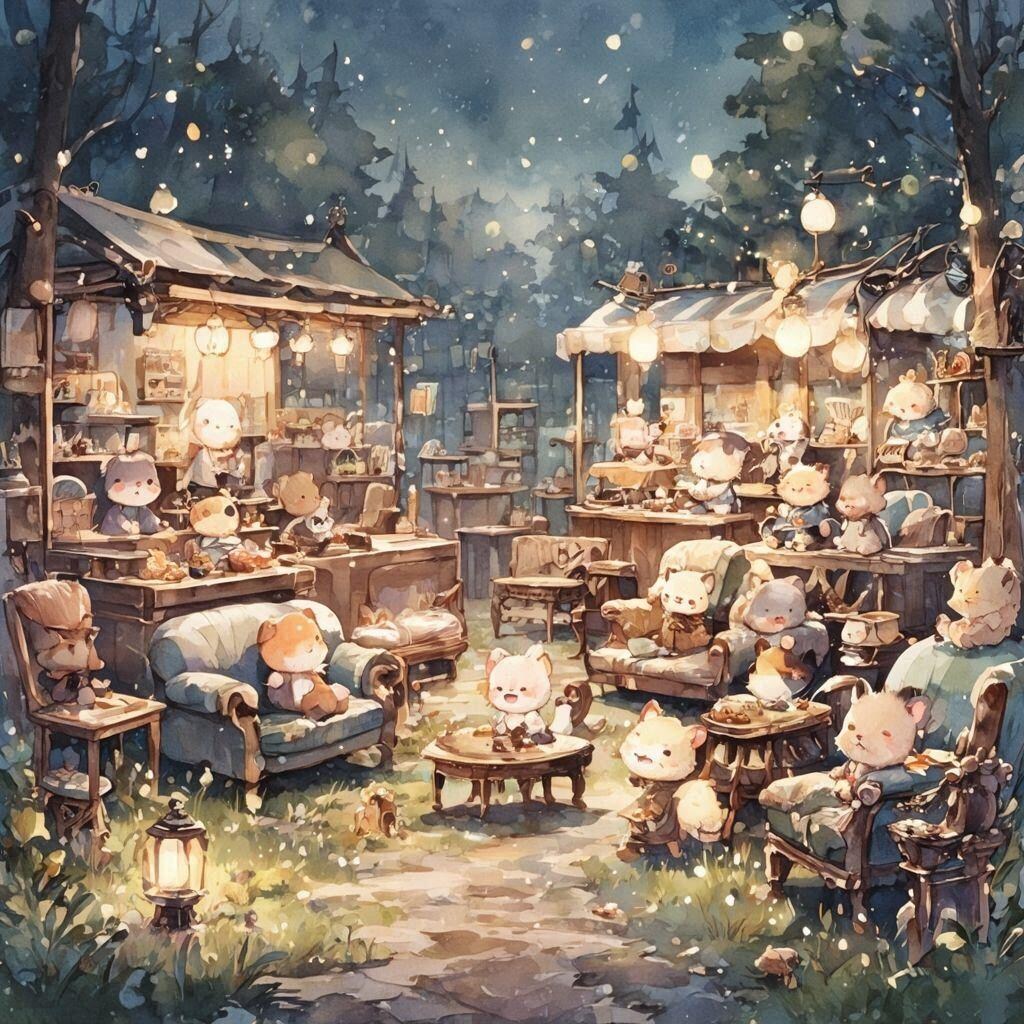 森の中の家具屋さん