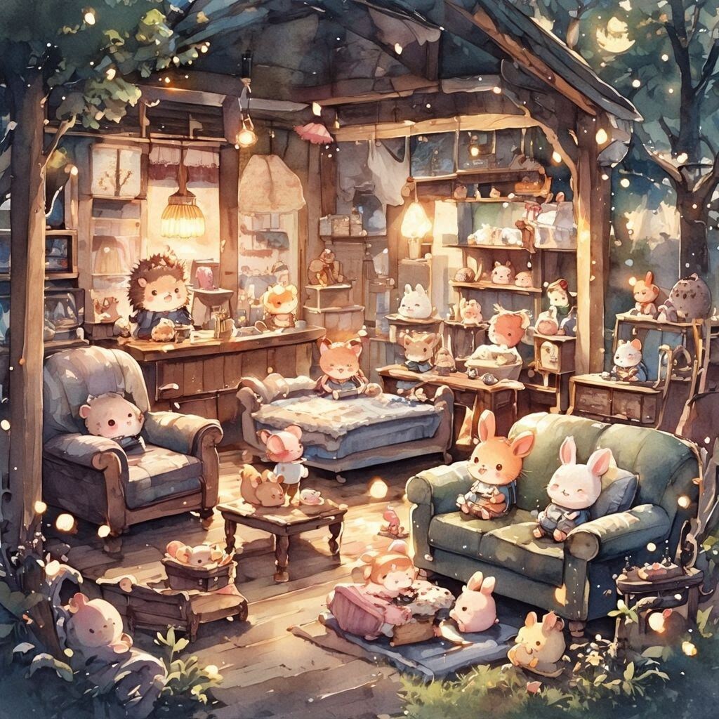 森の中の家具屋さん