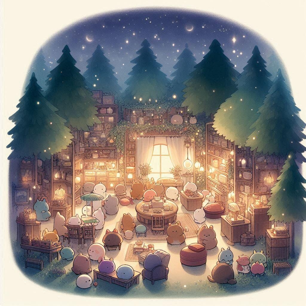 森の中の家具屋さん