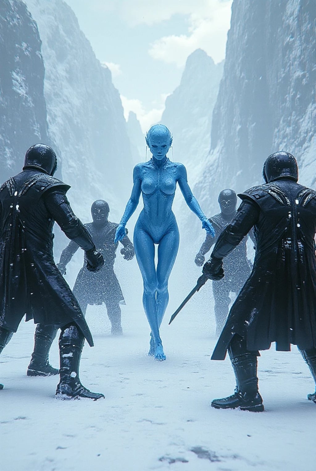 寒くないのか！？。