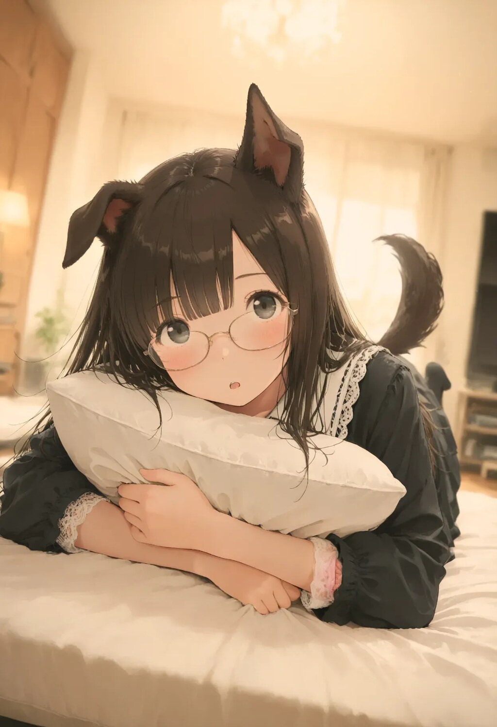 イヌ娘姉さんのリラックスタイム