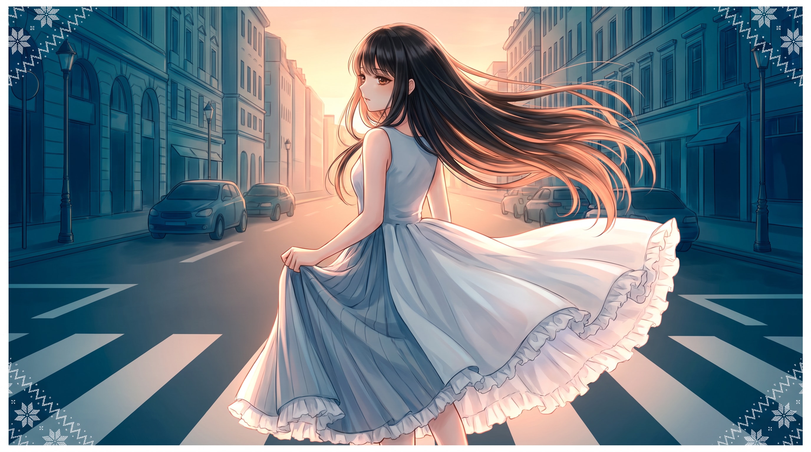 夕映風舞街少女 | の人気AIイラスト・グラビア