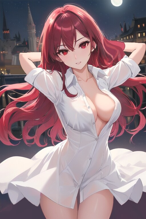 真夜中の美少女01