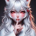 「し～っ」チャレンジ 3枚目