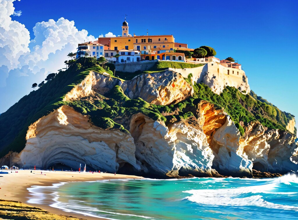 海岸の小さな村