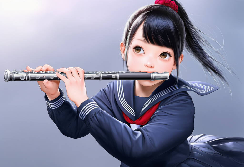 ポニテの笛吹きは朗らかに