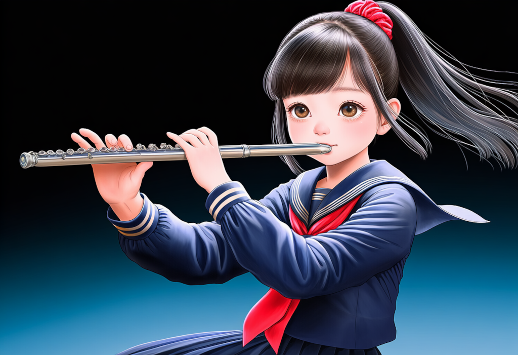 ポニテの笛吹きは朗らかに