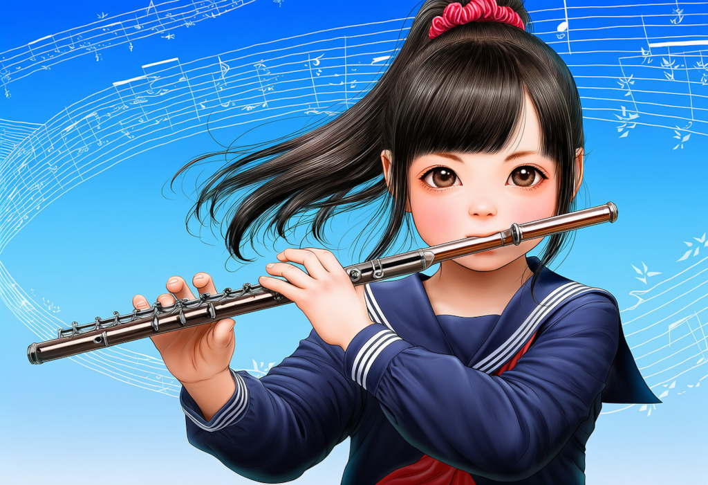 ポニテの笛吹きは朗らかに